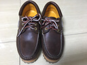 添柏岚（Timberland）官方男鞋经典船鞋牛皮手工缝制乐福鞋偏大|30003 30003W/棕色/宽版  偏大：正常脚型推荐小半码 41 实拍图