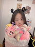 嘉百利毛绒玩具星之卡比玩偶花束公仔六一儿童节520生日礼物送男女朋友 星之卡比【萌兔款】送礼袋+灯串 大号花束 实拍图