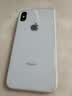 新爵 苹果x手机壳玻璃镜面iphone xs max xr液态硅胶防摔潮牌个性软全包超薄男女款 蓝灰色【钢化玻璃背板】 适用苹果X/XS【5.8英寸】 实拍图