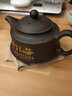 炎煌紫砂茶壶家用大容量西施壶半手工泡茶壶功夫茶具单壶陶瓷泡茶神器 原矿紫砂-海纳百川祥瑞壶 101mL(含)-200mL(含) 实拍图