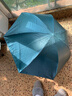 天堂伞超轻遮阳伞太阳伞女防晒小巧便携折叠晴雨伞两用印logo广告伞定制 纯色- 墨绿色 实拍图