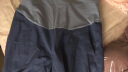 米度丽孕妇裤夏季孕妇装春夏外穿长裤薄款直筒裤休闲打底裤孕妇装 天蓝色（柔软透气 ） M码（推荐：80-110斤） 实拍图