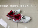回力乒羽鞋低帮防滑牛筋底网面透气男女情侣比赛羽毛球鞋运动鞋休闲鞋 WL3499白红 43 尺码偏小一码 实拍图