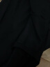 大鱼界线纯色t恤男潮牌潮流百搭ins宽松半袖男夏季新款青少年衣服男生短袖 纯黑色 L(120-135斤） 实拍图