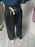 浪莎优棉运动裤女秋冬加绒外穿束脚卫裤高腰宽松哈伦休闲裤子女 实拍图