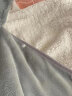 时光旧巷冬季学生午睡毯沙发毛毯空调毯办公室加厚羊羔绒毯子斗篷披肩单人 星空灰+收纳袋 120*90厘米学生款约1.2斤 实拍图