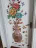 吉朵芸电视背景墙贴画客厅沙发卧室墙面装饰画墙壁画自粘防水遮丑墙贴纸 富贵牡丹花瓶 尺寸看详情或看主图第2张 实拍图