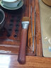 久堂茶具配件茶刷子功夫茶盘刷子扫茶笔养壶笔茶台刷子茶道扫水刷 花梨木刷 实拍图