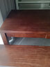 铁皇帝客厅实木大书桌带抽屉办公桌家用电脑桌多人写字学习桌长条会议桌 豪华版:六抽屉180*80*75cm 实拍图