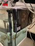 金利佳（Jeneca）鱼缸壁挂过滤器三合一净水水循环瀑布增氧水泵顶置循环养鱼氧气泵 XP-06省电安静-（生化过滤棉*1） 实拍图