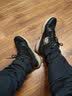 斯凯奇（Skechers）男靴休闲工装靴男士马丁靴保暖雪地靴运动增高鞋 65731 黑色/BLK 42.5 实拍图