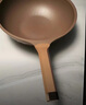 欧洛德陶土养生不粘锅微压燃气灶电磁炉通用多功能炒菜锅 32CM (适合1-6人使用) 实拍图