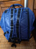 sun earth&u七夕全防水双肩包男女轻便背包时尚潮包女神节学生书包电脑包百搭 紫蓝色 实拍图