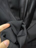 Gesaiya品牌小西装女2022年春秋冬季长袖职业装套装正式商务正装面试上班教师工作服 黑色西装外套 XL（110-120斤） 实拍图