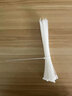 开图 扎带 自锁式尼龙扎带扎条绑绳扎线带塑料卡扣小号扎带捆扎线带 8*400宽5.2毫米长40厘米 250根 实拍图