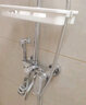 京世威登淋浴套装家用卫浴增压淋浴器洗澡喷头沐浴花洒手持暗装花洒全套 4挡家庭版（银色） 实拍图