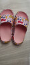 巴布豆儿童拖鞋男女童婴幼儿宝宝凉拖中大童居家室内浴室洗澡防滑一字拖 粉色211 24 内长14.5cm 适合脚长13.5-14cm 实拍图