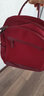 伊诗黛背包双肩包女2025韩版百搭休闲女士牛津布大容量旅行包潮女包 酒红色 实拍图