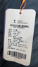博睿恩（Pureborn）【轻薄】婴幼儿童九分裤春夏季新款男女宝宝宽松百搭阔腿裤子 深牛仔蓝（夏款） 110 实拍图