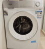 西门子(SIEMENS)10公斤滚筒洗衣机 清新颜值 隐形触屏 智能除妆渍 变频洗烘一体XQG100-WN54B2X00W 实拍图