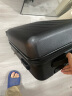 90分行李箱20英寸拉杆箱商务可登机旅行箱密码箱子多瑙河黑色 晒单实拍图