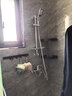 尊驰简易花洒套装龙头混水阀增压淋雨喷头淋浴器浴室龙头冷热升降支架 黄铜加厚龙头+超强增压套装 实拍图