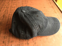 米雪蔻帽子男女通用休闲百搭光板牛仔布鸭舌帽户外运动棒球帽防晒太阳帽 牛仔款黑色 均码 可调节头围（56-60cm） 实拍图