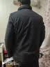 帝欧莱夫中老年男装外套冬季加绒加厚爸爸装夹克男士外套老人秋冬衣服男 黑色 M (推荐体重90-110斤) 实拍图