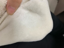 betu百图女装高领立领拉链字母刺绣卫衣落肩加绒长袖宽松韩版卫衣2110T34 米白 XS 实拍图