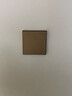 USP国际电工国际电工开关插座面板86型暗装二三插拉丝金色电脑墙壁电源插座 白板/盖板/装饰板 实拍图