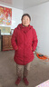 俞兆林妈妈装冬装中长款羽绒服女中老年人棉服大码棉衣外套奶奶加厚棉袄 DL-8806 红色【羽绒服-白鸭绒】 2XL 【建议110-125斤左右】 实拍图