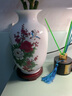 汪洋大海景德镇瓷器花瓶青花瓷中式客厅插花家居装饰工艺品博古架陶瓷摆件 花前月下冬瓜瓶【送木底座】 实拍图