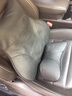 拓比应汽车头枕真皮头枕护颈枕车用头枕腰靠套装记忆棉腰枕车内装饰用品 腰靠（靠垫）【米白色】1个 实拍图