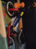 KinderKraftkk平衡车儿童滑步无脚踏自行车2-6岁升级减震款 竞速款蓝红 实拍图
