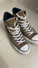 匡威（Converse）官方 1970S男女高帮复古翻毛皮运动鞋棕色169337C 169337C/褐色 43 实拍图