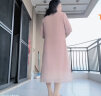 俞兆林母亲节妈妈夏装旗袍连衣裙子夏季雪纺裙2024新款中老年人女装女裙 粉色 橙粉 3XL 建议125-140斤 晒单实拍图