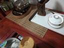 久堂茶垫茶盘过滤网茶台茶渣垫隔茶垫杯垫茶具配件防水茶席隔热垫可剪 纤维中号33*23 实拍图