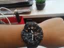 卡西欧（CASIO）商务休闲日韩手表男士太阳能闹钟防水钢带皮带石英腕表送男友礼物 EFR-S108DE-2A八角表圈+蓝表盘 实拍图