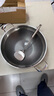 Momscook 304食品级不锈钢蜂窝 炒锅 双耳 不粘锅炒锅 易宝龙涂层锅 38cm XR3810N炒锅 38cm 实拍图