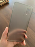 飞利浦 适用苹果X手机壳女款iPhoneX\/XS Max\/XR保护套超薄磨砂硬壳全包简约防指纹壳 透明黑【线下同款】全网X薄丨薄至0.4mm 苹果XS【超薄裸机手感】 实拍图