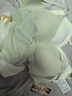 曼可娇夏季薄款无痕内衣女无钢圈美背小胸罩聚拢防下垂运动睡眠文胸套装 香槟套装 M (适合34/75ABC) 实拍图
