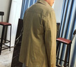 老爷车中老年纯棉男士夹克男外套爸爸装春秋季男装休闲上衣服 29248灰绿色 XL (180) 建议135-150斤 实拍图