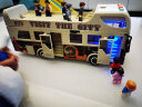 赟娅校车宝宝公交车双层巴士玩具可开门公共汽车模型新款创意儿童礼物 双层巴士 晒单实拍图