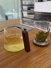 容山堂玻璃茶杯耐热茶道杯子茶水分离泡茶杯带盖大容量过滤花茶杯办公 实拍图