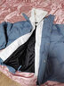 NASALIKE面包服两面穿棉衣男韩版潮流立领棉衣冬季ins加厚棉服外套棉袄潮 1688假两件棉衣蓝色 XL 实拍图
