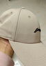 李宁帽子女棒球帽夏季新款运动帽遮阳防晒太阳帽跑步休闲旅行鸭舌帽男 白色【刺绣银LOGO】 实拍图