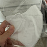 爱丽思（IRIS）一次性3D立体防护口罩KN95口罩白色三层过滤防尘独立包装男女口罩 【3D立体】白色 50枚独立包装 实拍图