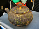 容山堂古风图纹生铁壶龙鳞纹 祥云纹 树枝纹 铁壶 实拍图