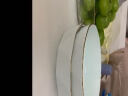 浅野造物 碗碟套装 北欧陶瓷碗筷盘子家用景德镇日式餐具吃饭碗组合 影青钻石四人食配汤碗（描金款） 实拍图