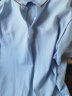 金利来男士珠地冰氧酷潮流时尚青年商务休闲POLO冰丝短袖T恤 浅蓝-15 L 实拍图
